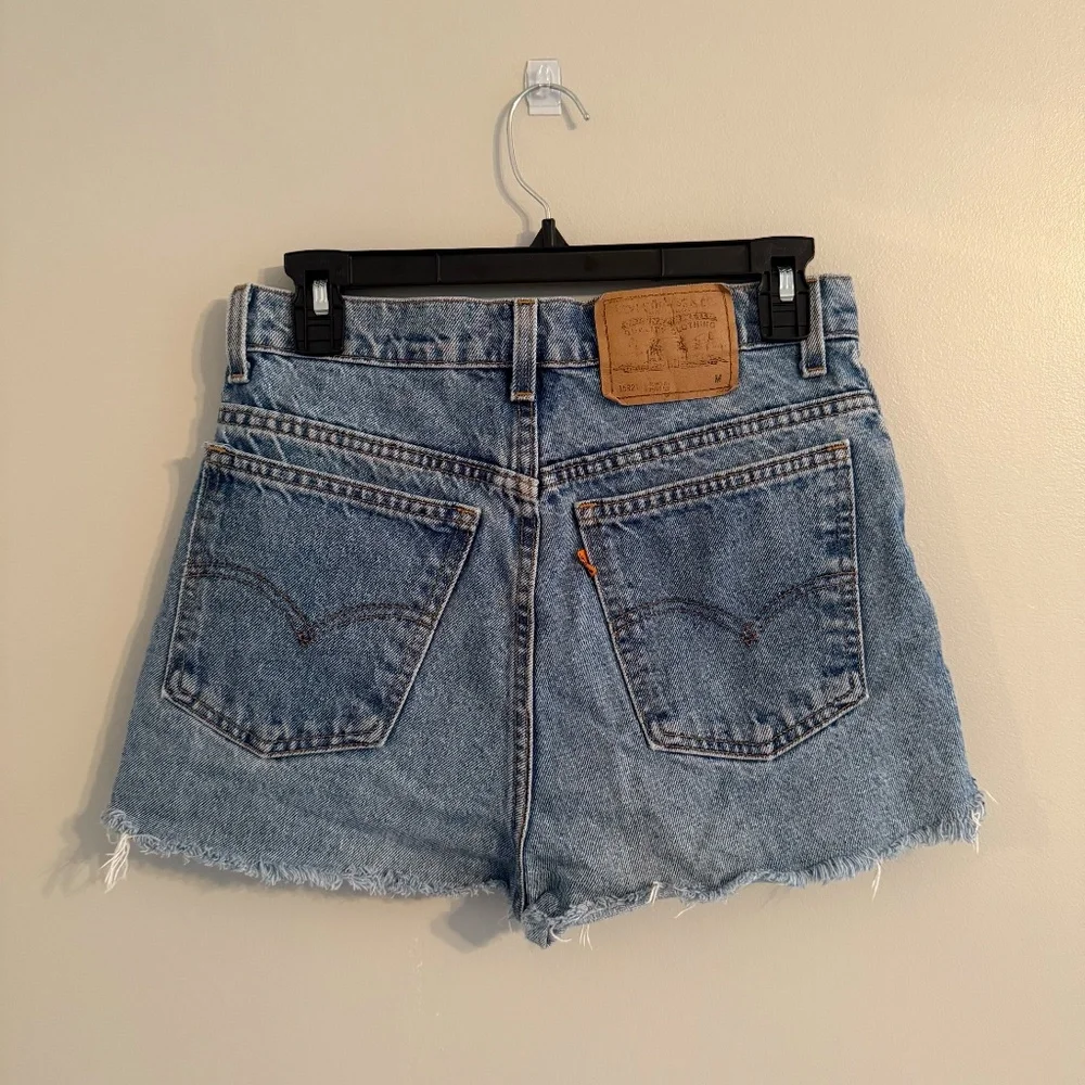 Vintage Levi Orange Tab Denim Shorts - Picture 2 of 5